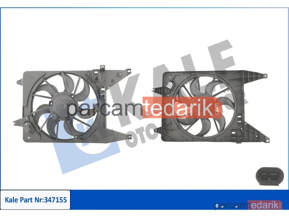 Soğutma Fanı — Dacia Sandero, Dacia Logan, Dacia Logan MCV - 347155