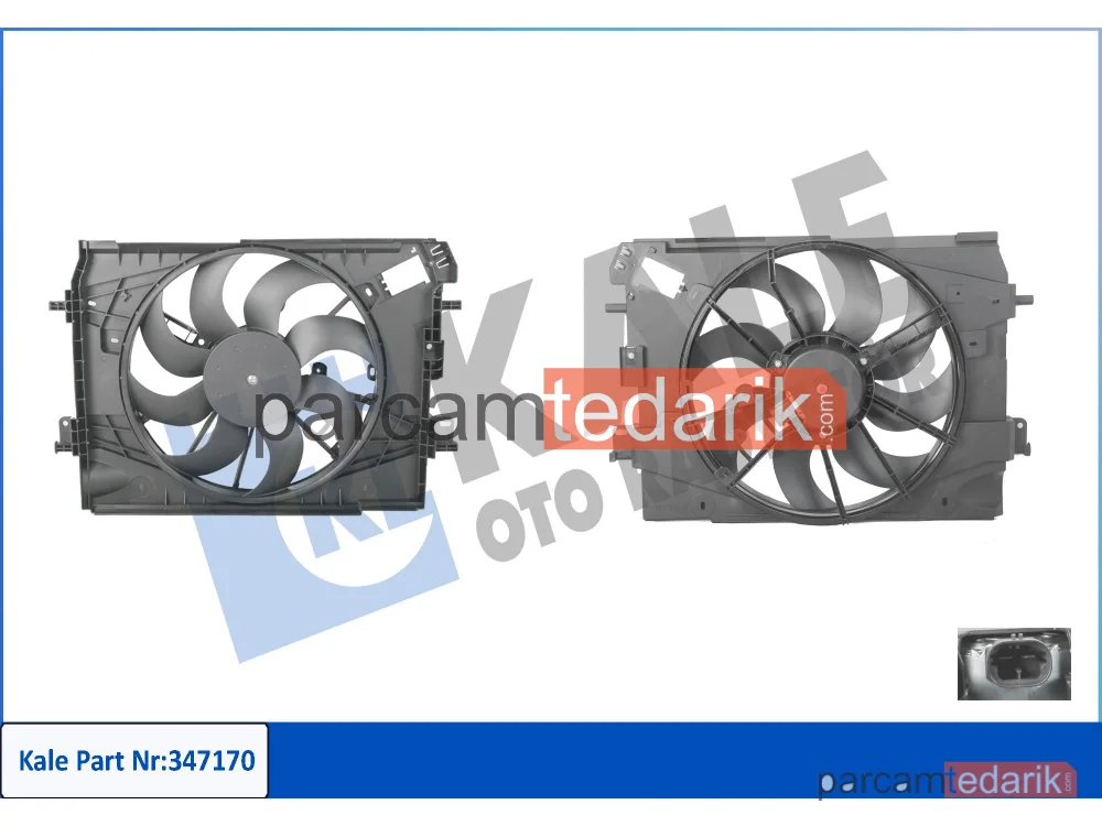 347170 | Soğutma Fanı — Dacia Dokker Kasa/büyük limuzin, Dacia Dokker MPV, Dacia Duster