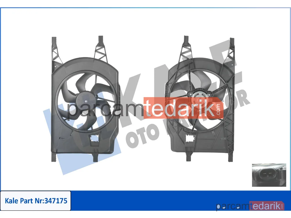 Soğutma Fanı — Renault Laguna II Grandtour, Renault Laguna II, Renault Vel Satis - 347175