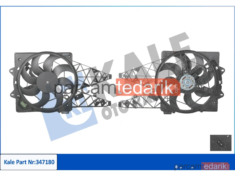 347180 | Soğutma Fanı — Fiat Doblo Cargo, Fiat Doblo, Opel Combo Tour
