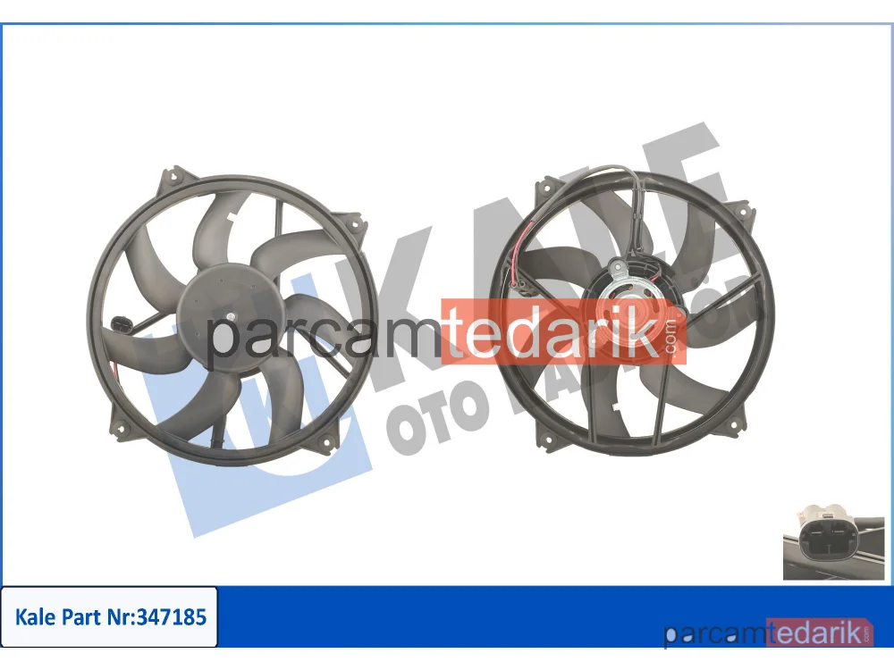 Soğutma Fanı — Citroen C4 I, Citroen C4 II, Citroen Berlingo - 347185