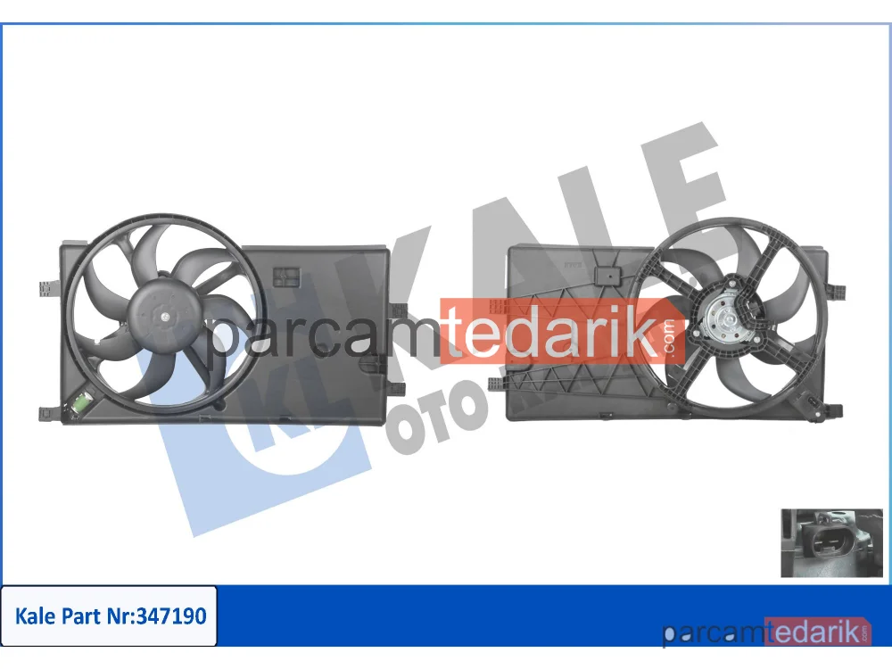 Soğutma Fanı — Fiat Fiorino, Fiat Qubo, Fiat Fiorino MPV - 347190