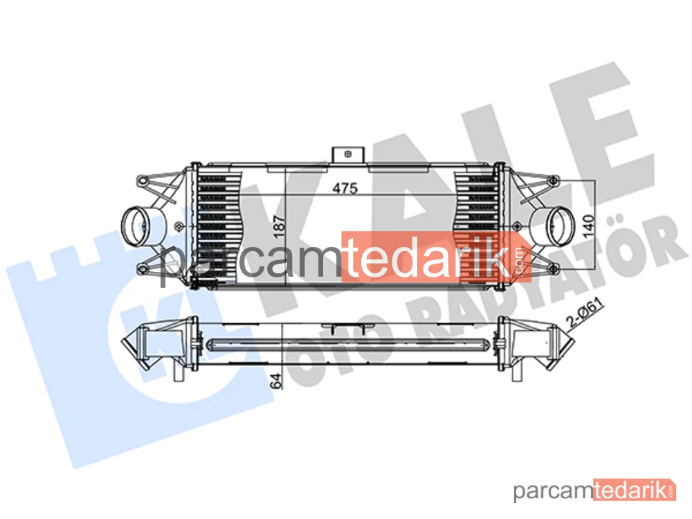 347200 | Turbo Radyatörü — Iveco Daily IV