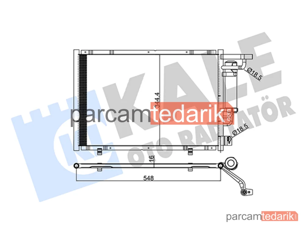 347320 | Klima Kondenseri — Ford Fiesta VI, Ford KA+ III, Ford B-Max