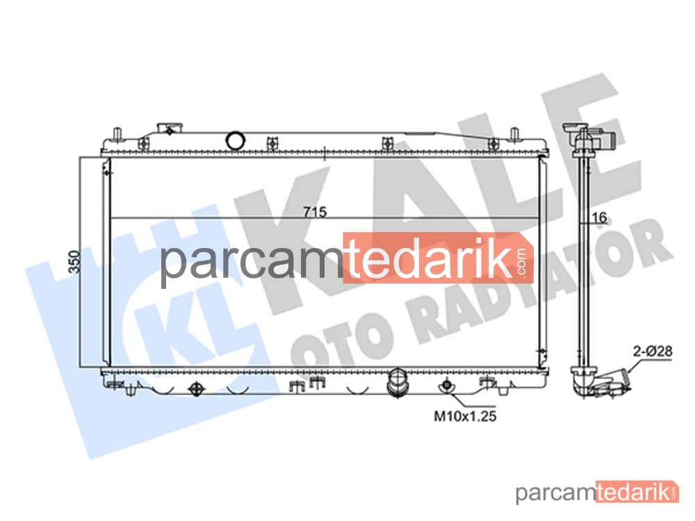 347765 | Su Radyatörü — Honda Jazz III