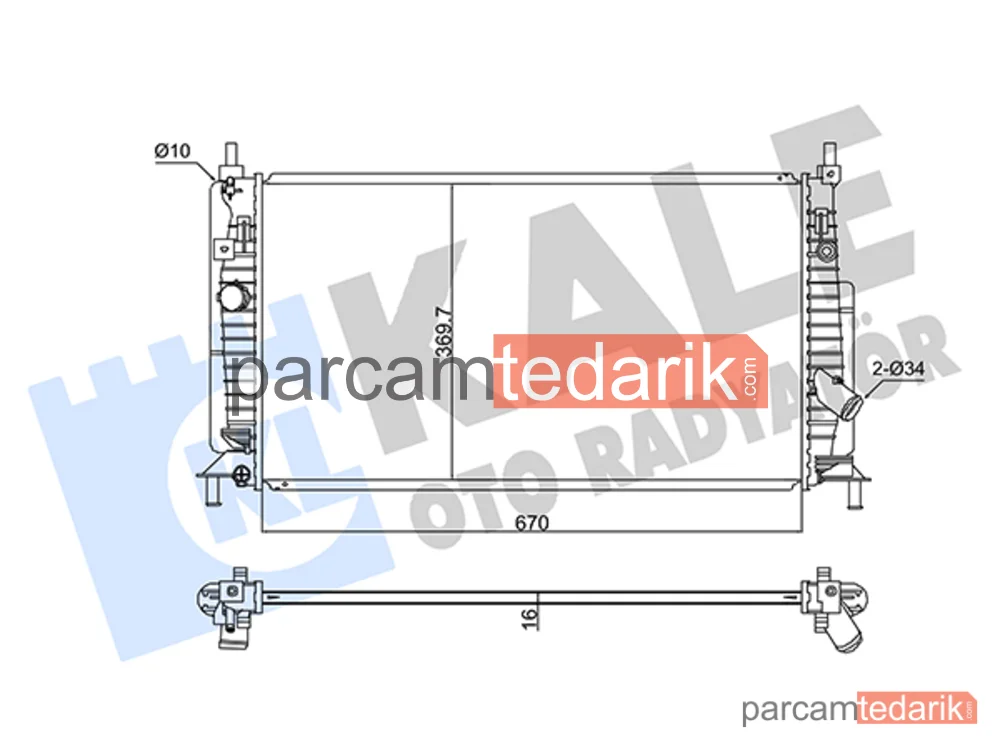 347875 | Su Radyatörü — Mazda 3