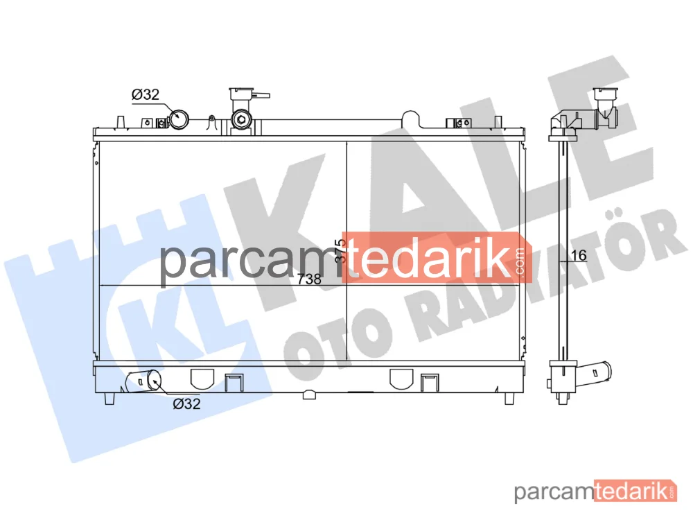 347880 | Su Radyatörü — Mazda 6