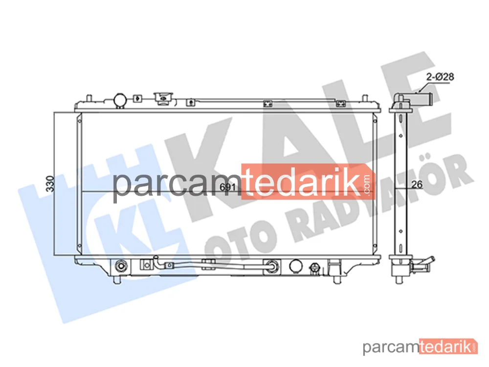 347905 | Su Radyatörü — Mazda 323 S V