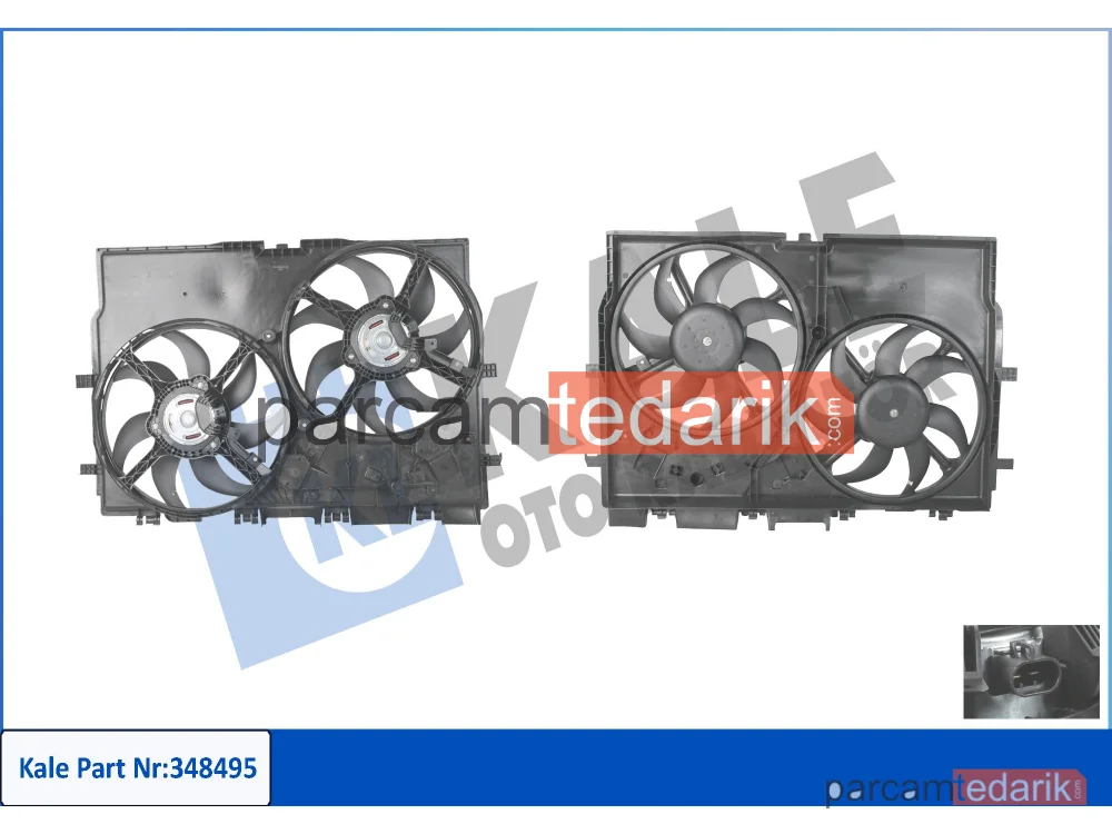348495 | Soğutma Fanı — Fiat Ducato Minibüs/Otobüs, Fiat Ducato Panelvan/Van, Fiat Ducato Platform şasi