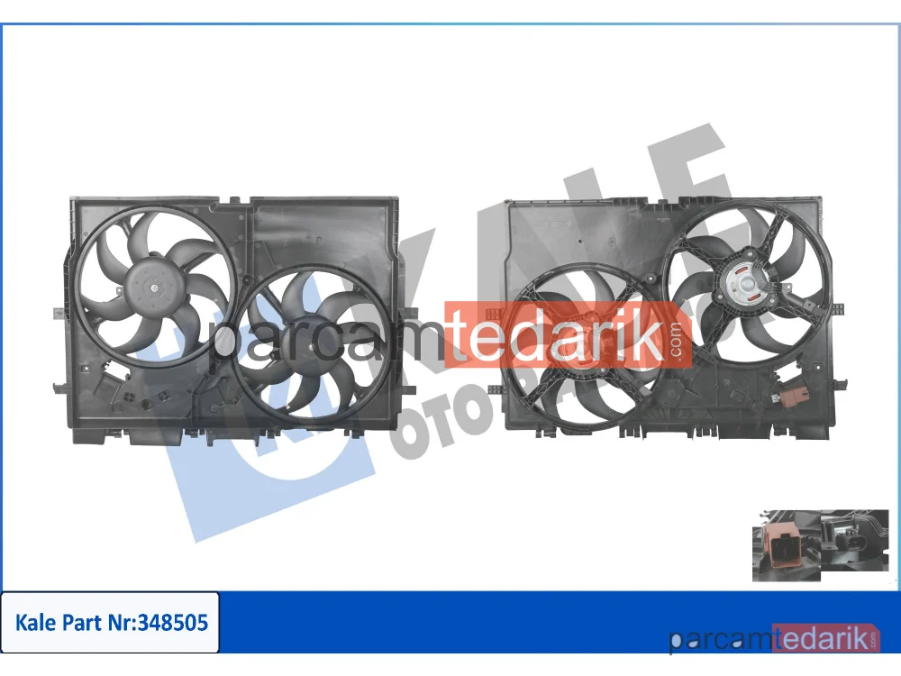 348505 | Soğutma Fanı — Fiat Ducato Minibüs/Otobüs, Fiat Ducato Panelvan/Van, Fiat Ducato Platform şasi