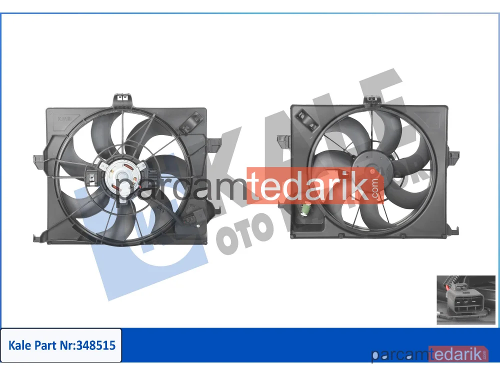 348515 | Soğutma Fanı — Hyundai Accent IV, Hyundai i20 I