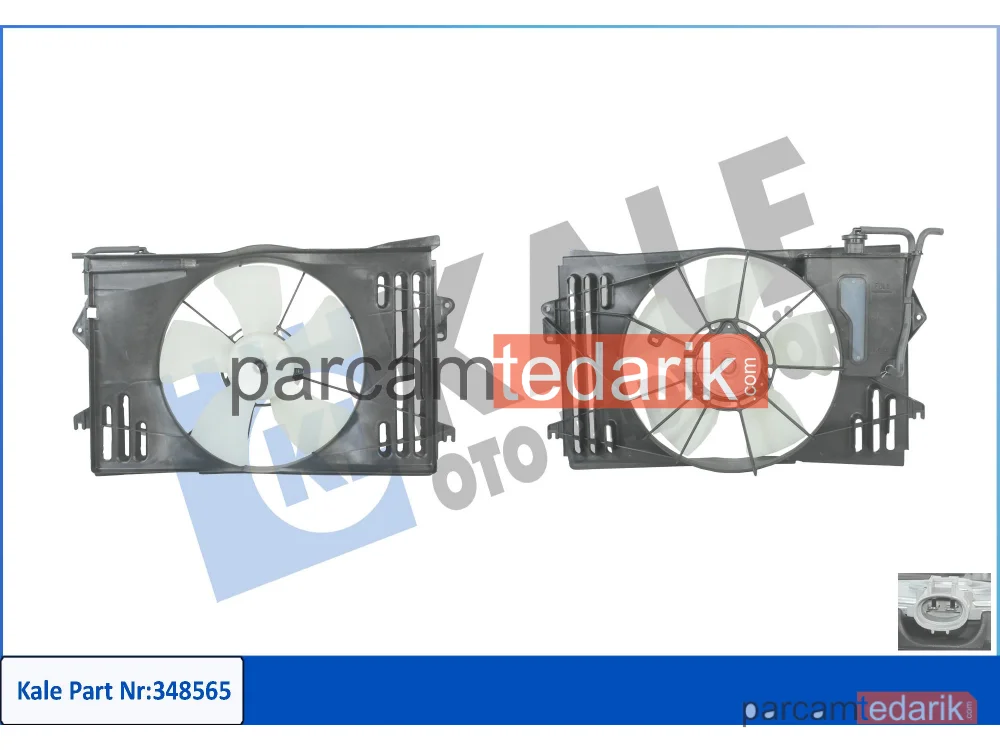 348565 | Soğutma Fanı — Toyota Corolla Verso