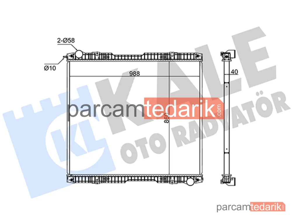 349425 | Su Radyatörü — Scania R I
