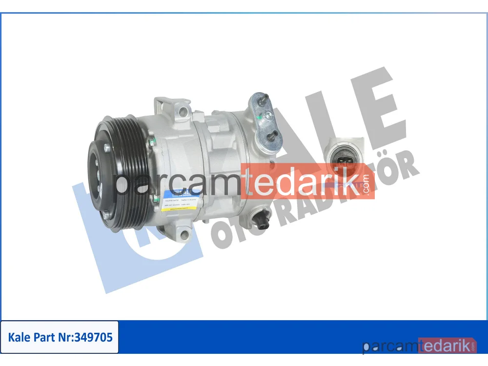 349705 | Klima Kompresörü — Fiat Doblo Cargo, Fiat Punto Evo, Fiat Fiorino