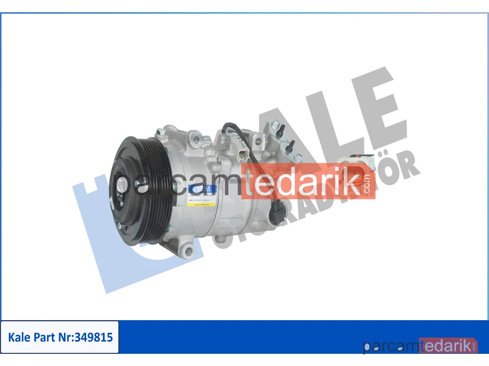 349815 | Klima Kompresörü — Renault Megane III Coupe, Renault Megane CC, Renault Megane III