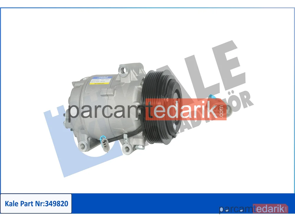 349820 | Klima Kompresörü — Renault Megane II, Renault Megane II Coupé-Cabriolet, Renault Scénic II