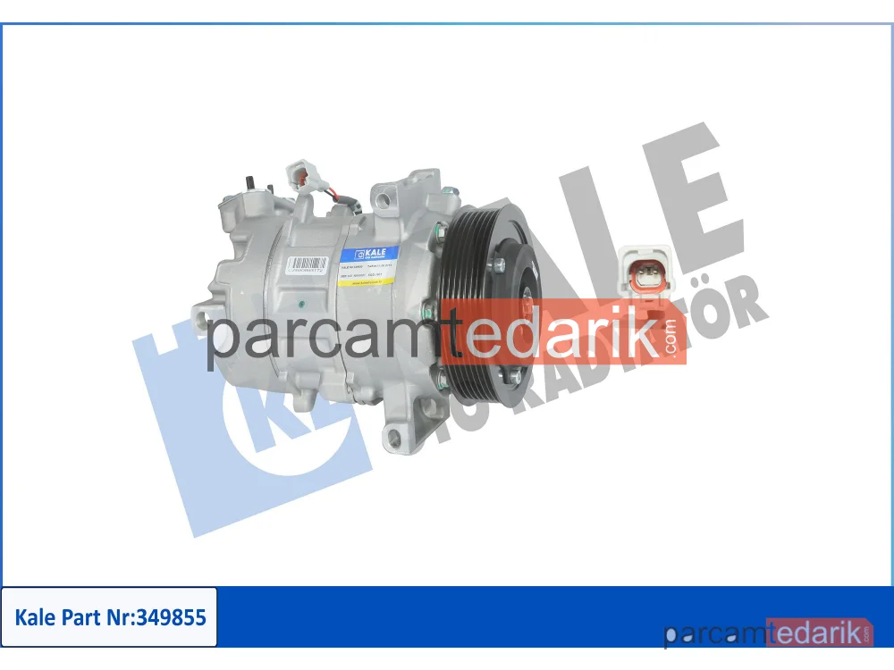 349855 | Klima Kompresörü — Renault Megane III, Renault Scénic III, Renault Megane CC