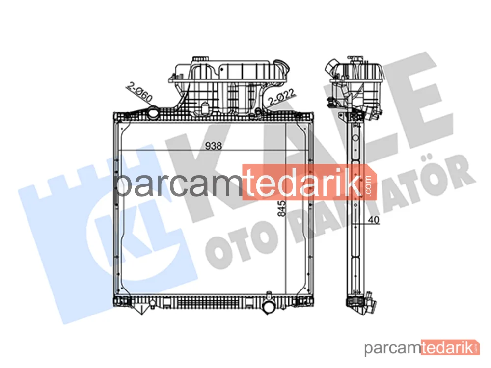350270 | Su Radyatörü — MAN TGS I
