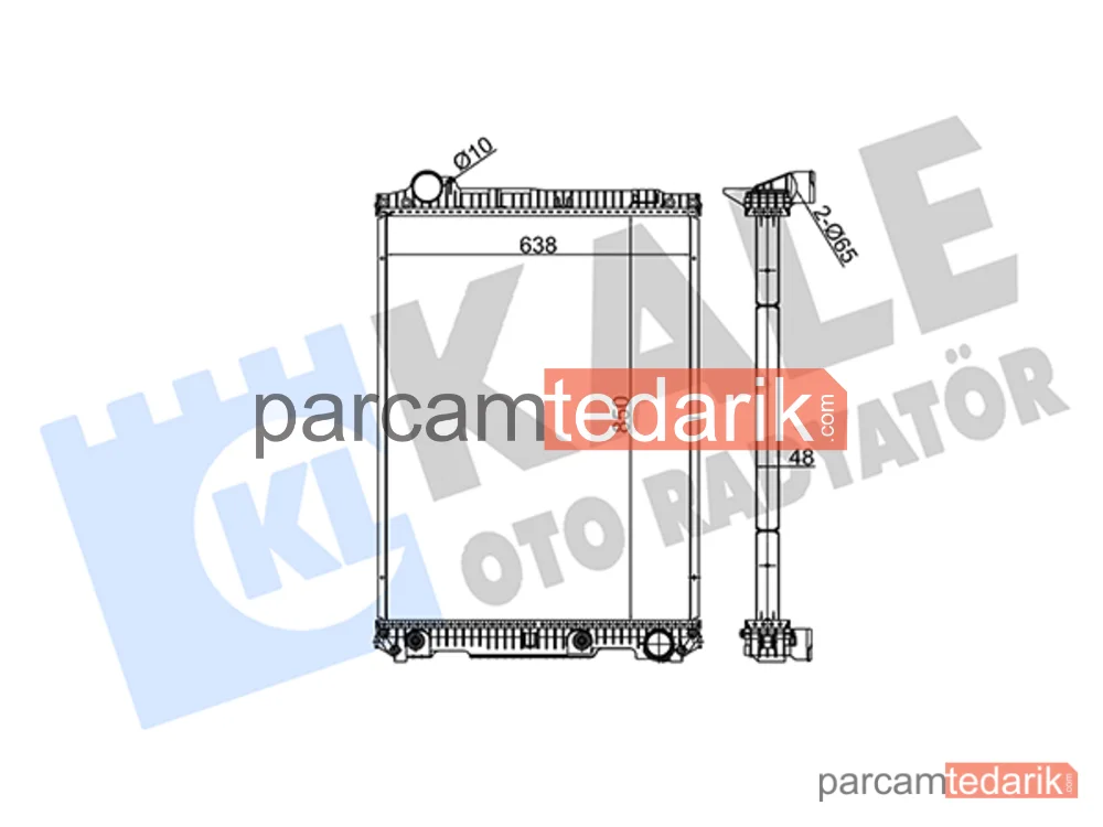 350280 | Su Radyatörü