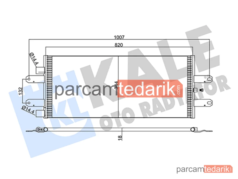 350395 | Klima Kondenseri — Scania G I