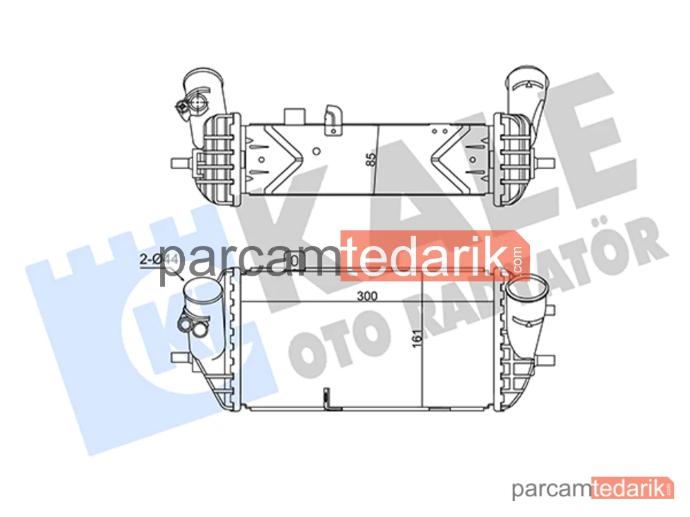 350785 | Turbo Radyatörü — Hyundai i30 Coupe, Hyundai Accent IV, Hyundai i20 II