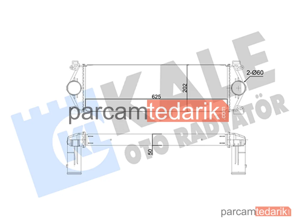 350835 | Turbo Radyatörü — Renault Trucks Mascott