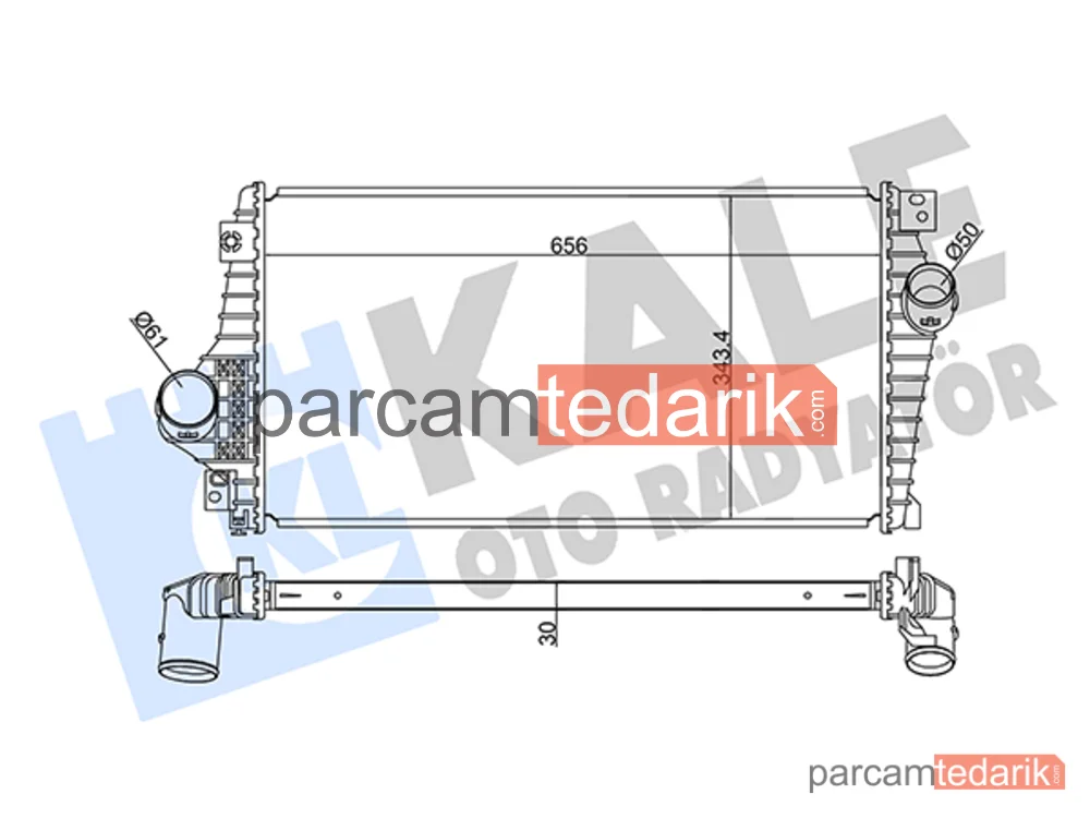 350875 | Turbo Radyatörü