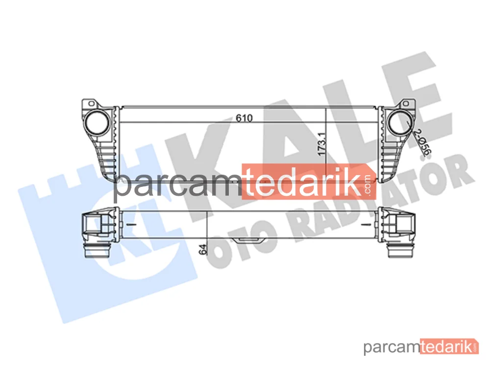 350905 | Turbo Radyatörü — Mercedes-Benz Vito / Mixto, Mercedes-Benz Vito, Mercedes-Benz Viano