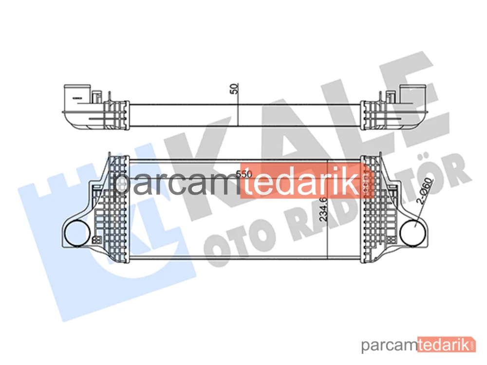350910 | Turbo Radyatörü — Mercedes-Benz M-Serisi, Mercedes-Benz Gl-Serisi, Mercedes-Benz R-Serisi