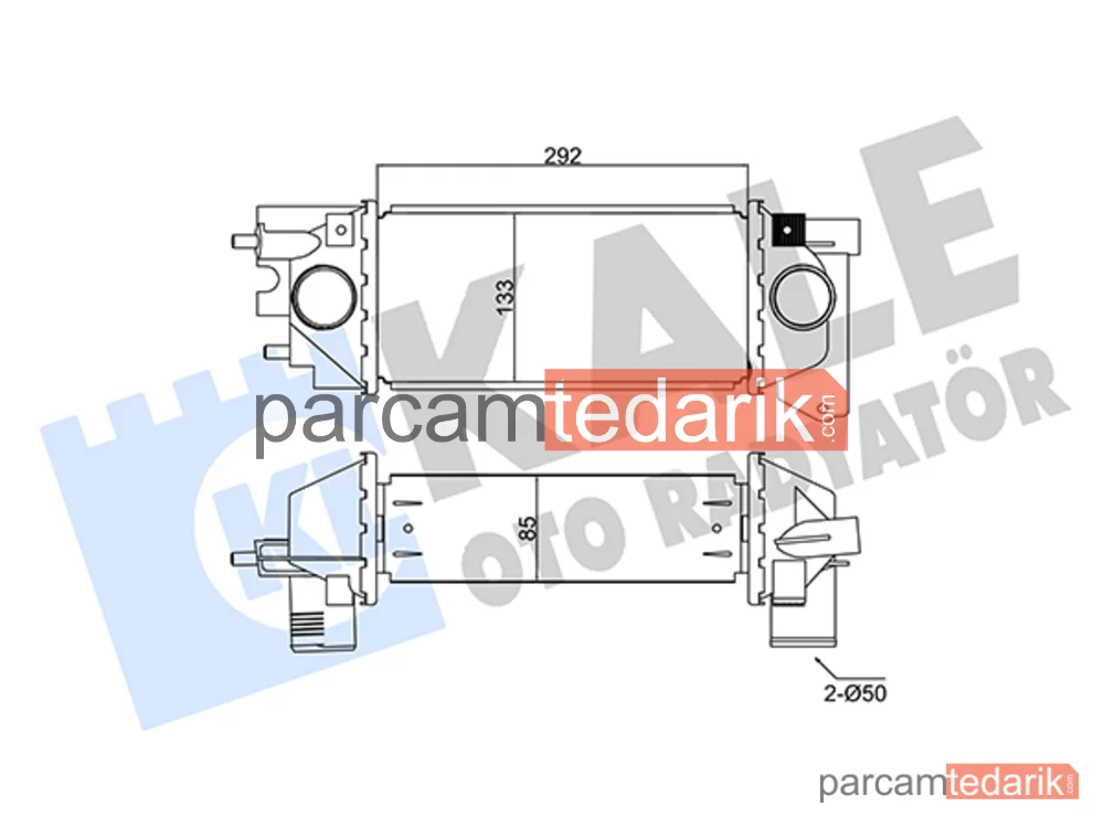 350960 | Turbo Radyatörü — Land Rover Freelander I, Land Rover Freelander I Soft Top