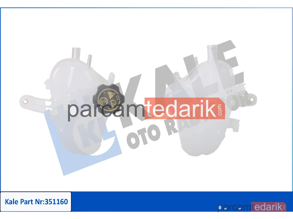 351160 | Radyatör Ek Deposu — Opel Corsa D