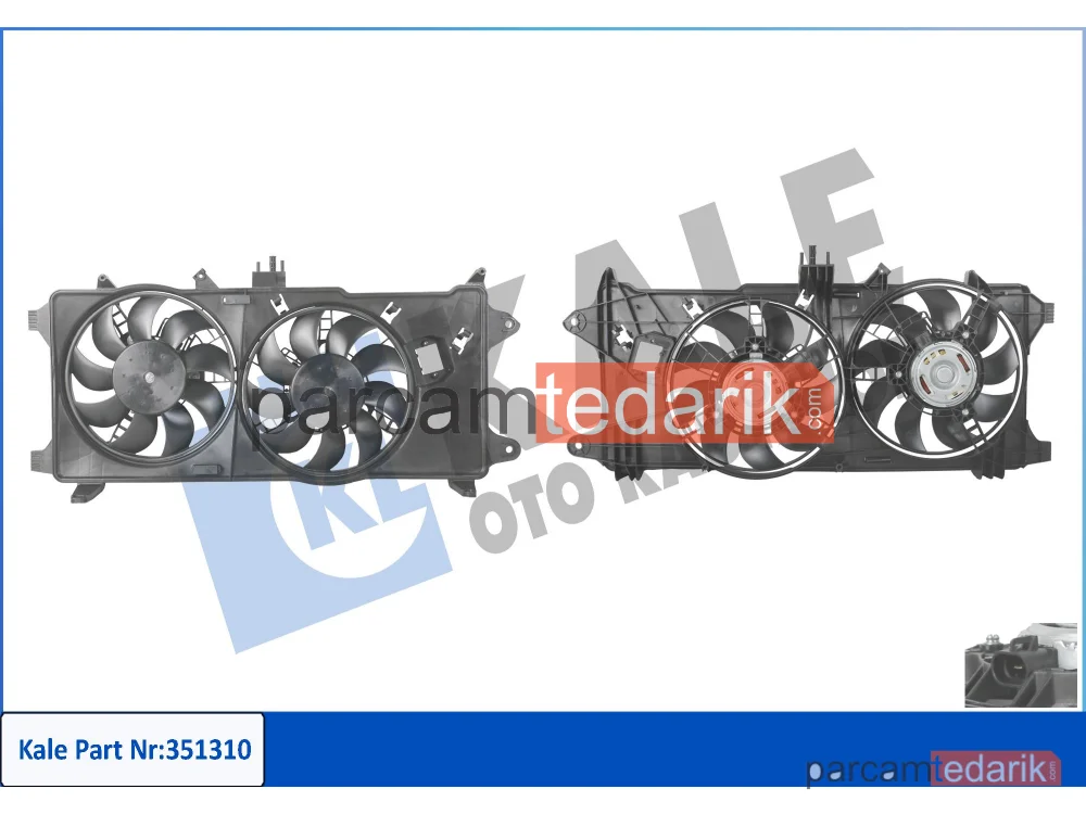 Soğutma Fanı — Fiat Doblo, Fiat Doblo MPV - 351310