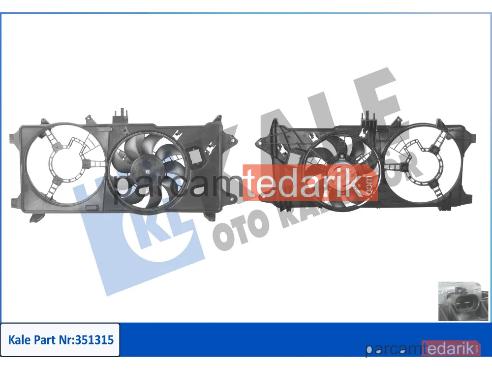 Soğutma Fanı — Fiat Doblo, Fiat Doblo MPV - 351315