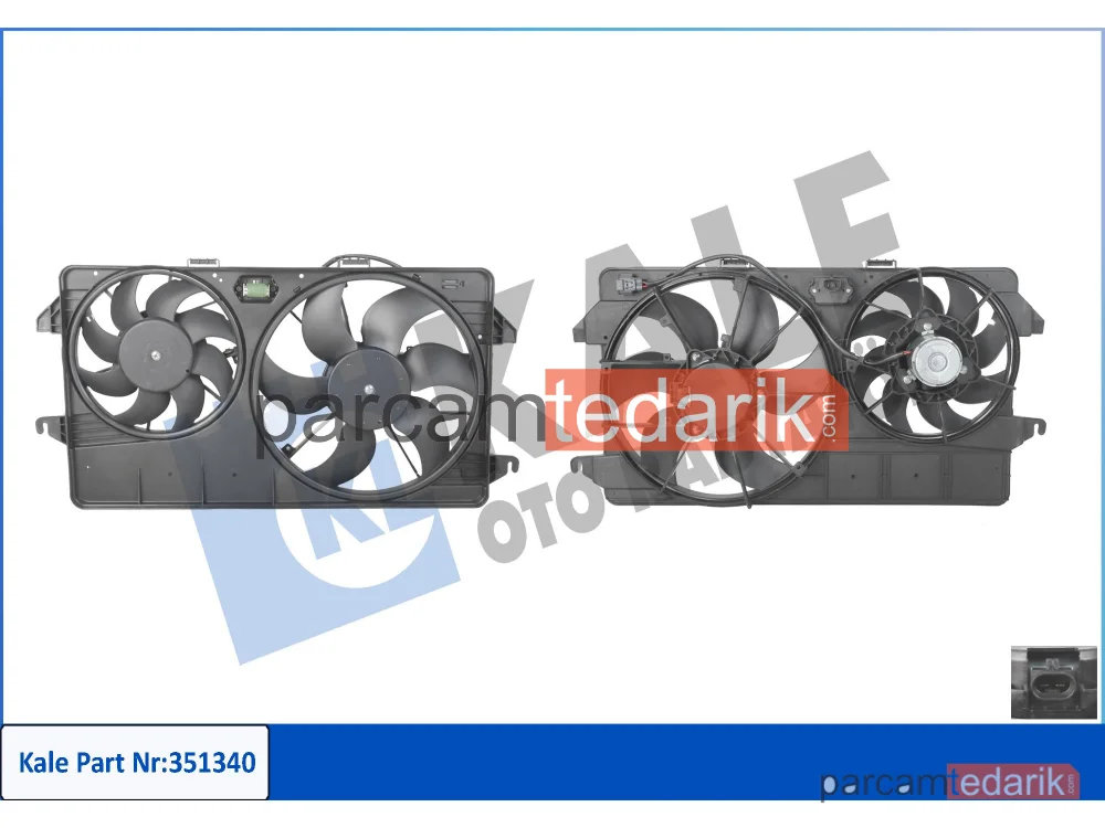 351340 | Soğutma Fanı — Ford Tourneo Connect, Ford Transit Connect