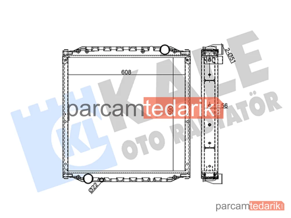 351420 | Su Radyatörü — MAN L2000