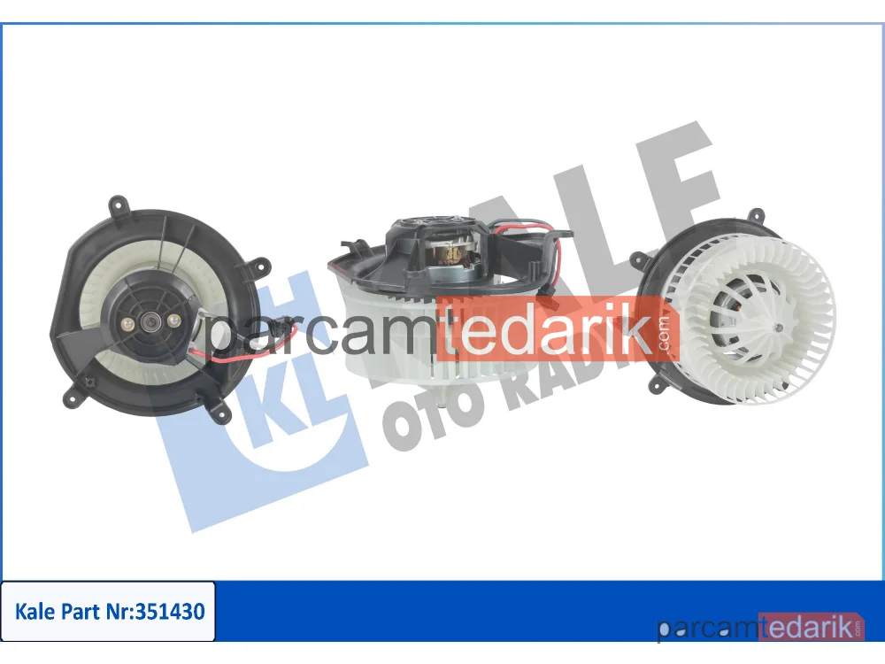 351430 | Kalorifer Fan Motoru — Mercedes-Benz CLS, Mercedes-Benz E-Serisi, Mercedes-Benz E-Serisi Platform şasi