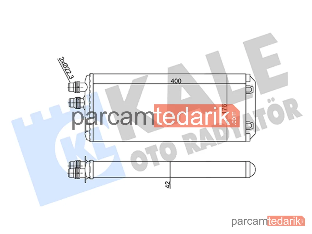 351755 | Kalorifer Radyatörü — Iveco Stralis II