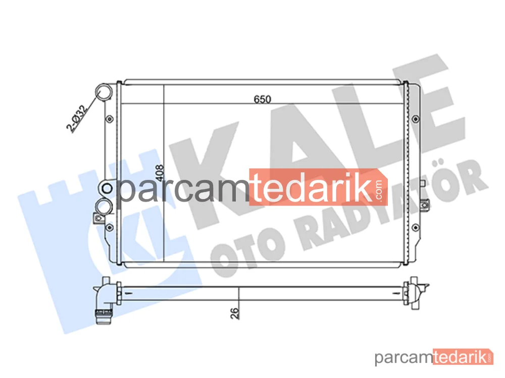 351905 | Su Radyatörü — Seat Leon