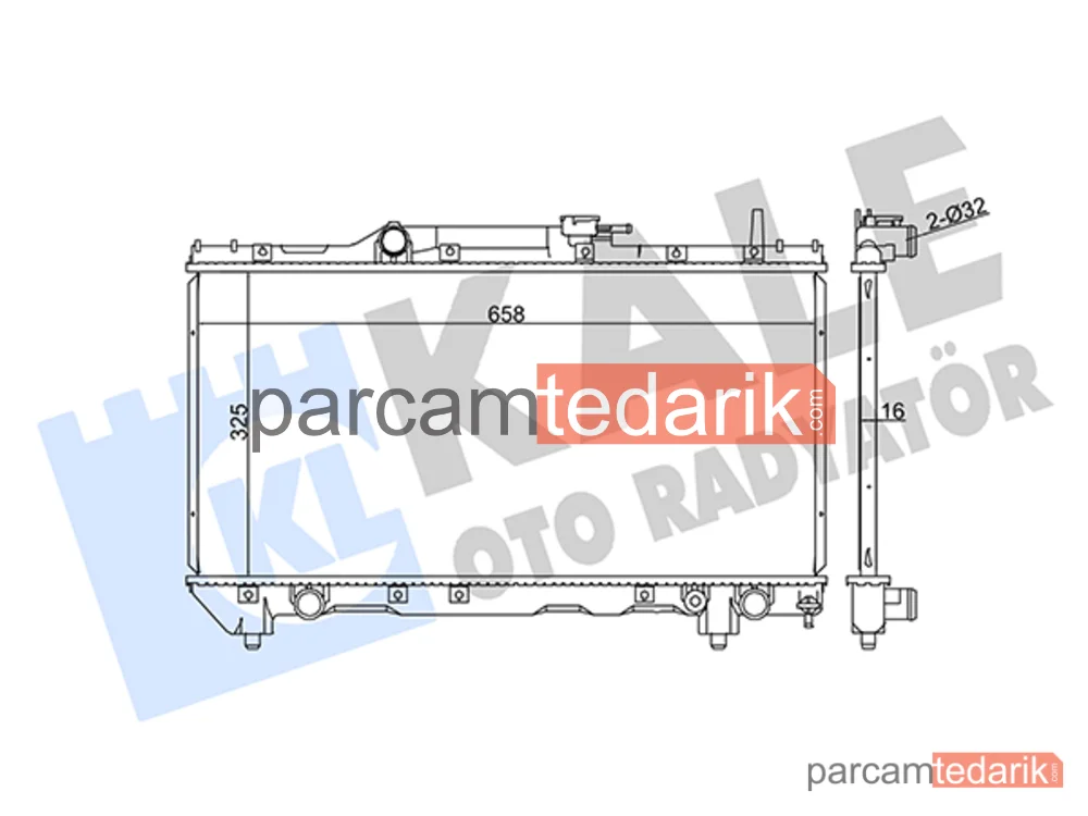 351920 | Su Radyatörü — Toyota Carina E VI, Toyota Carina E VI Sportswagon