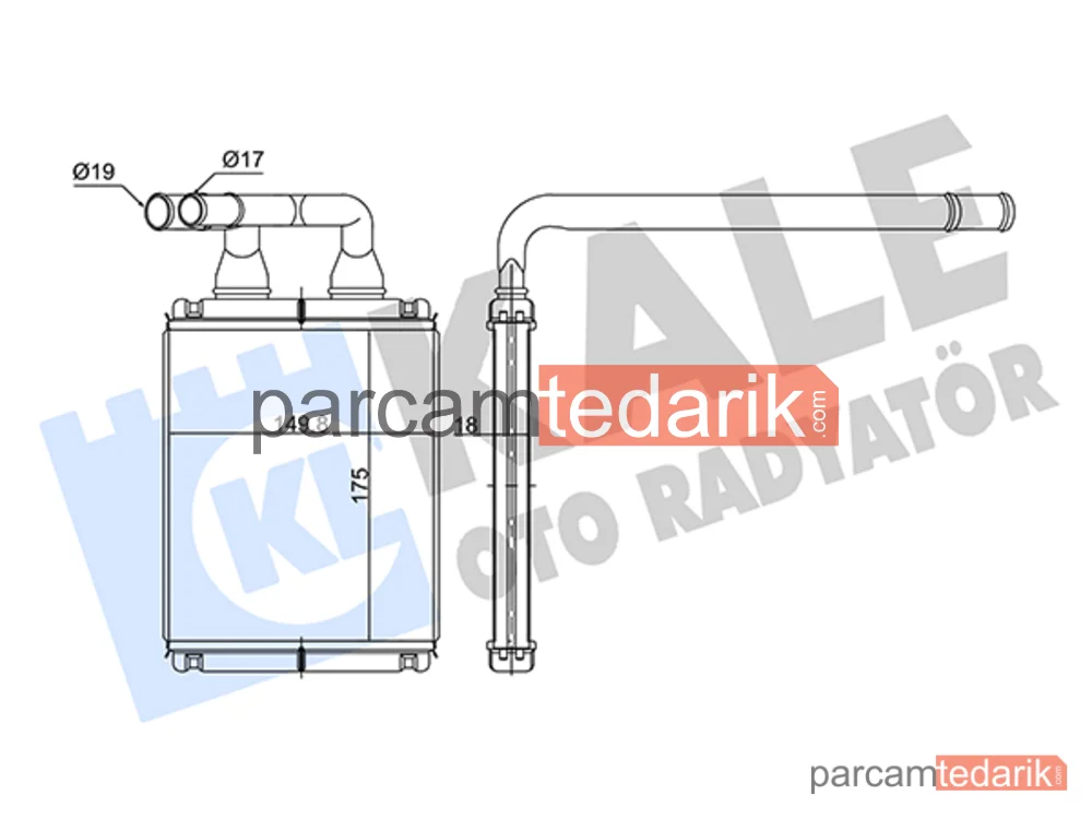 352145 | Kalorifer Radyatörü — Kia Picanto I