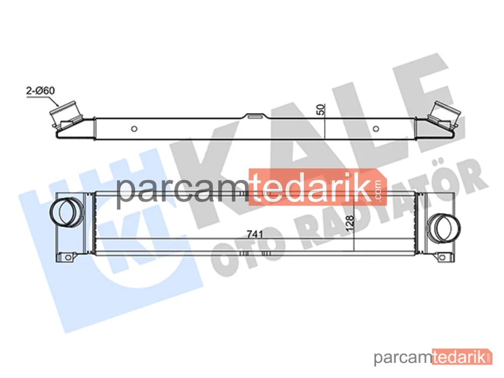 Turbo Radyatörü — Fiat Ducato - 352345