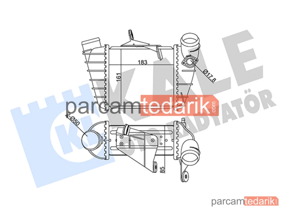 352410 | Turbo Radyatörü — Skoda Fabia I, Seat Cordoba, Skoda Fabia I Praktik