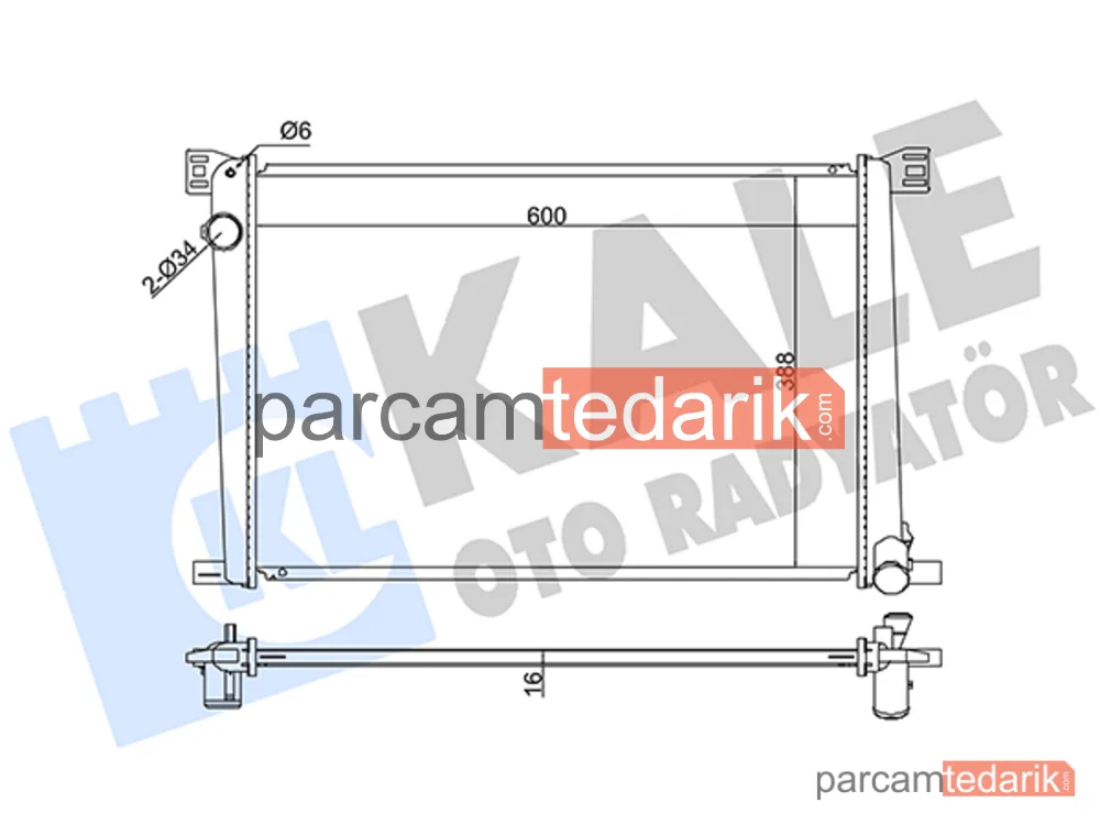 352570 | Su Radyatörü — Mini, Mini Clubman, Mini Countryman