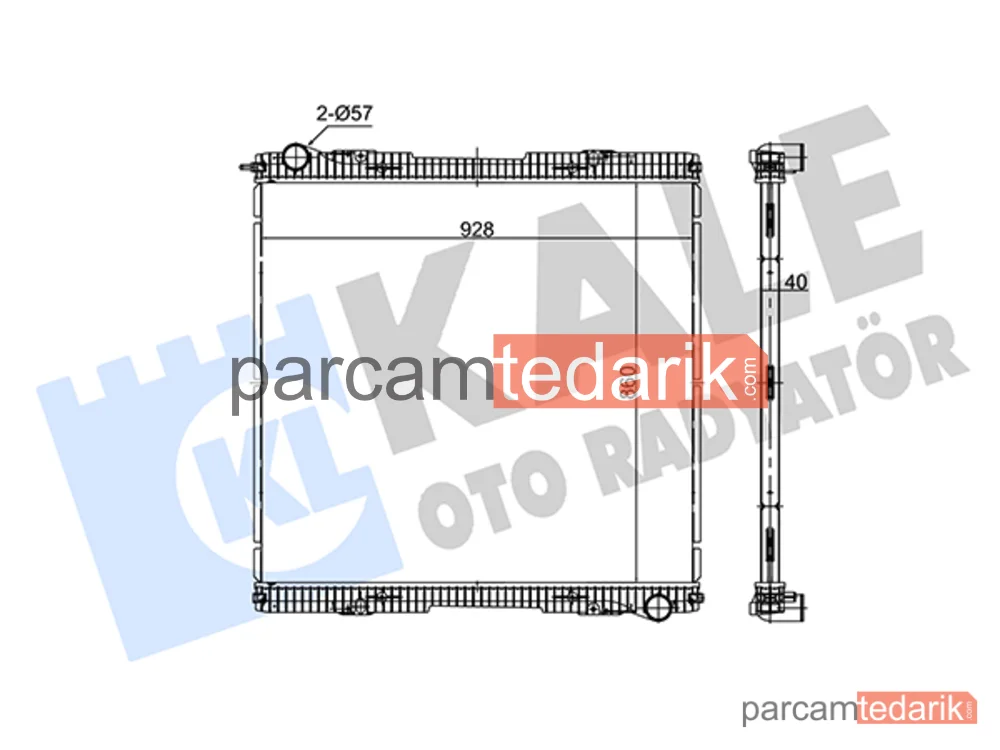 352825 | Su Radyatörü — Scania G I