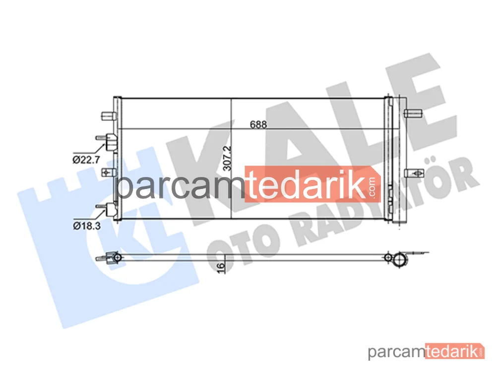 353160 | Klima Kondenseri — Ford Mondeo V, Ford S-Max, Ford Galaxy III