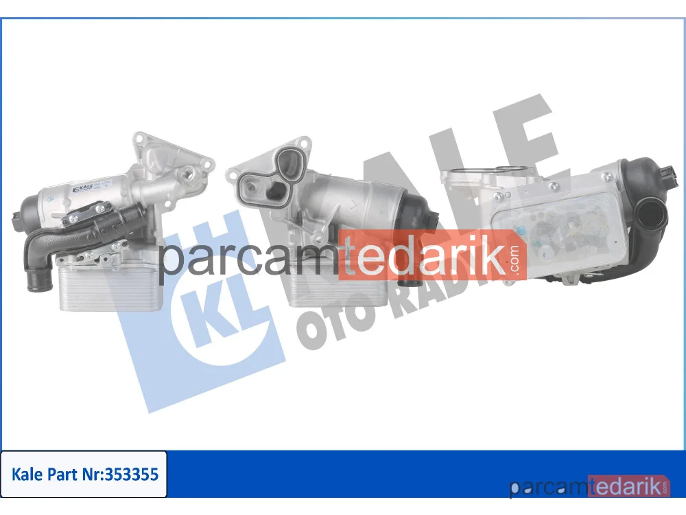 Yağ Soğutucusu — Nissan NV400, Opel Movano B, Renault Master III - 353355