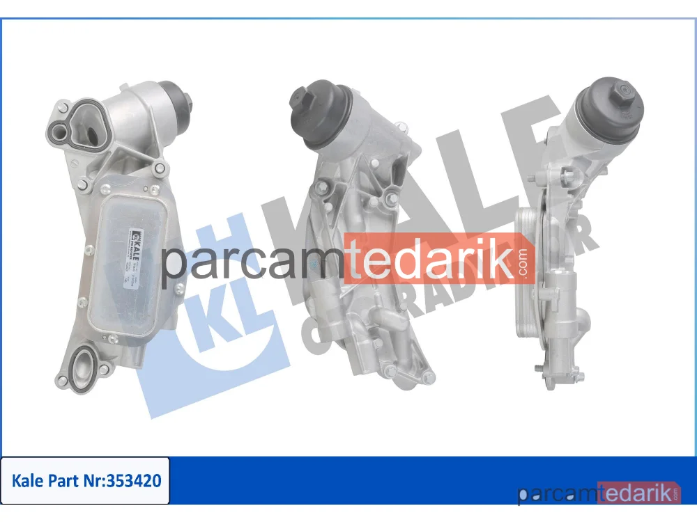 353420 | Yağ Soğutucusu — Chevrolet Cruze, Opel Astra H, Opel Corsa D