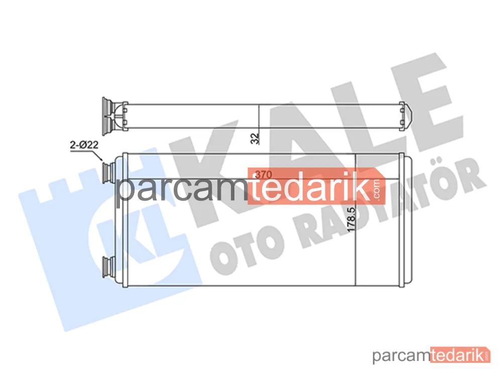 353840 | Kalorifer Radyatörü — MAN TGS I