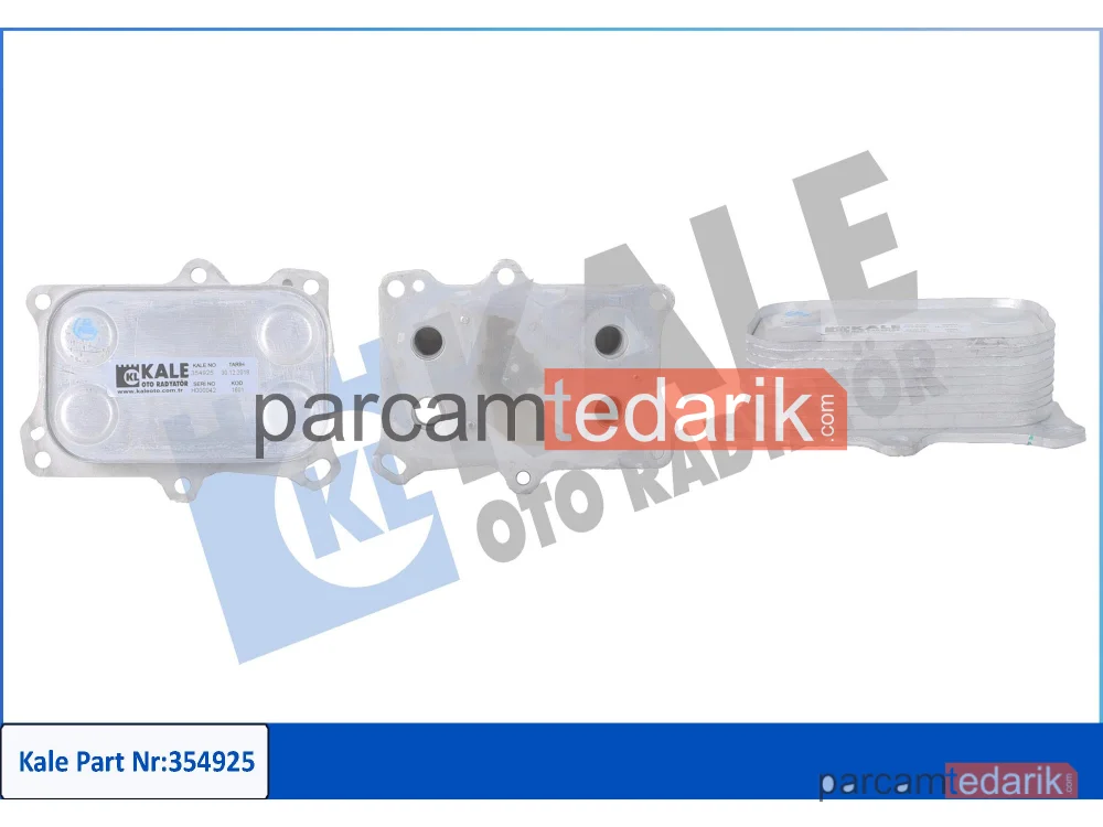 354925 | Yağ Soğutucusu — Abarth 500 / 595 / 695, Alfa Romeo Giulietta, Fiat 500X