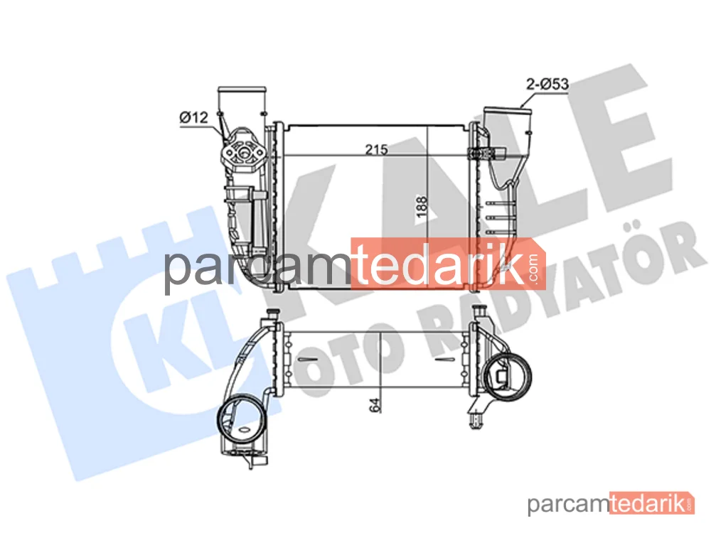 355010 | Turbo Radyatörü